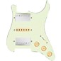 920d Custom HSH Loaded Pickguard for Stratocaster With Nickel Smoothie Humbuckers, Aged White Texas Vintage Pickups and S5W-HSH Wiring Harness Mint Green thumbnail