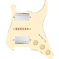 920d Custom HSH Loaded Pickguard for Stratocaster With Nickel Smoothie Humbuckers, Aged White Texas Vintage Pickups and S5W-HSH Wiring Harness Aged White thumbnail