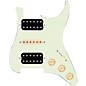 920d Custom HSH Loaded Pickguard for Stratocaster With Uncovered Smoothie Humbuckers, Aged White Texas Vintage Pickups and S5W-HSH Wiring Harness Mint Green thumbnail