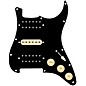920d Custom HSH Loaded Pickguard for Stratocaster With Uncovered Smoothie Humbuckers, Aged White Texas Vintage Pickups and S5W-HSH Wiring Harness Black thumbnail