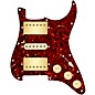 920d Custom HSH Loaded Pickguard for Stratocaster With Gold Smoothie Humbuckers, Aged White Texas Vintage Pickups and S5W-HSH Wiring Harness Tortoise thumbnail