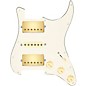 920d Custom HSH Loaded Pickguard for Stratocaster With Gold Smoothie Humbuckers, Aged White Texas Vintage Pickups and S5W-HSH Wiring Harness Parchment thumbnail