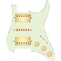 920d Custom HSH Loaded Pickguard for Stratocaster With Gold Smoothie Humbuckers, Aged White Texas Vintage Pickups and S5W-HSH Wiring Harness Mint Green thumbnail