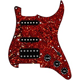 ... 920d Custom HSS Loaded Pickguard For Strat With An Uncovered Smoothie Humbucker, Black Texas Vintage Pickups and Black Knobs Tortoise