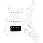 920d Custom HSS Loaded Pickguard For Strat With An Uncovered Smoothie Humbucker, White Texas Vintage Pickups, White Knobs White Pearl thumbnail