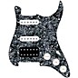 920d Custom HSS Loaded Pickguard For Strat With An Uncovered Smoothie Humbucker, White Texas Vintage Pickups, White Knobs Black Pearl thumbnail