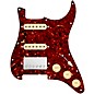 920d Custom HSS Loaded Pickguard For Strat With A Nickel Smoothie Humbucker, Aged White Texas Vintage Pickups and Aged White Knobs Tortoise thumbnail