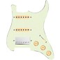 920d Custom HSS Loaded Pickguard For Strat With A Nickel Smoothie Humbucker, Aged White Texas Vintage Pickups and Aged White Knobs Mint Green thumbnail