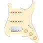 920d Custom HSS Loaded Pickguard For Strat With A Nickel Smoothie Humbucker, Aged White Texas Vintage Pickups and Aged White Knobs Aged White thumbnail