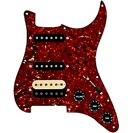 ... 920d Custom HSS Loaded Pickguard For Strat With An Uncovered Roughneck Humbucker, Black Texas Growler Pickups and Black Knobs Tortoise