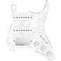 920d Custom HSS Loaded Pickguard For Strat With A Nickel Smoothie Humbucker, White Texas Vintage Pickups and White Knobs White Pearl thumbnail