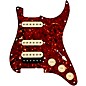 920d Custom HSS Loaded Pickguard For Strat With An Uncovered Roughneck Humbucker, Aged White Texas Growler Pickups and Black Knobs Tortoise thumbnail