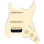 920d Custom HSS Loaded Pickguard For Strat With An Uncovered Roughneck Humbucker, Aged White Texas Growler Pickups and Black Knobs Aged White thumbnail