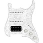 920d Custom HSS Loaded Pickguard For Strat With An Uncovered Cool Kids Humbucker, White Texas Grit Pickups and Black Knobs White Pearl thumbnail