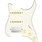 920d Custom HSS Loaded Pickguard For Strat With A Nickel Cool Kids Humbucker, Aged White Texas Grit Pickups and Black Knobs Parchment thumbnail