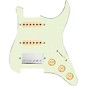 920d Custom HSS Loaded Pickguard For Strat With A Nickel Cool Kids Humbucker, Aged White Texas Grit Pickups and Black Knobs Mint Green thumbnail