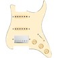 920d Custom HSS Loaded Pickguard For Strat With A Nickel Cool Kids Humbucker, Aged White Texas Grit Pickups and Black Knobs Aged White thumbnail