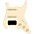 ... 920d Custom HSS Loaded Pickguard For Strat With An Uncovered Cool Kids Humbucker, Aged White Texas Grit Pickups and Black Knobs Aged White