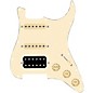 920d Custom HSS Loaded Pickguard For Strat With An Uncovered Cool Kids Humbucker, Aged White Texas Grit Pickups and Black Knobs Aged White thumbnail