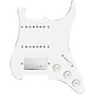 920d Custom HSS Loaded Pickguard For Strat With A Nickel Cool Kids Humbucker, White Texas Grit Pickups and Black Knobs White thumbnail