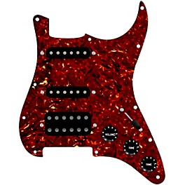 ... 920d Custom HSS Loaded Pickguard For Strat With An Uncovered Cool Kids Humbucker, Black Texas Grit Pickups and Black Knobs Tortoise