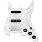 920d Custom HSS Loaded Pickguard For Strat With A Nickel Cool Kids Humbucker, Black Texas Grit Pickups and Black Knobs White Pearl thumbnail
