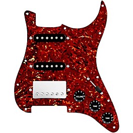 ... 920d Custom HSS Loaded Pickguard For Strat With A Nickel Cool Kids Humbucker, Black Texas Grit Pickups and Black Knobs Tortoise