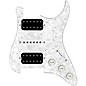 920d Custom HSH Loaded Pickguard for Stratocaster With Uncovered Smoothie Humbuckers, White Texas Vintage Pickups and S5W-HSH Wiring Harness White Pearl thumbnail