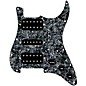 920d Custom HSH Loaded Pickguard for Stratocaster With Uncovered Smoothie Humbuckers, Black Texas Vintage Pickups and S5W-HSH Wiring Harness Black Pearl thumbnail
