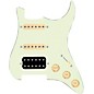 920d Custom HSS Loaded Pickguard For Strat With An Uncovered Smoothie Humbucker, Aged White Texas Vintage Pickups and Aged White Knobs Mint Green thumbnail