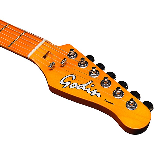 Godin Stadium Pro With Maple Neck Electric Guitar Ozark Cream