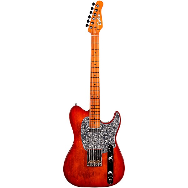 Godin Stadium Pro With Maple Neck Electric Guitar Sunset Burst