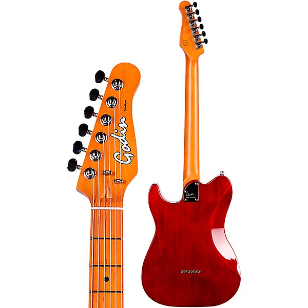 Godin Stadium Pro With Maple Neck Electric Guitar Sunset Burst