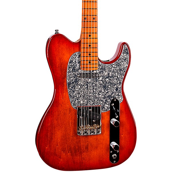 Godin Stadium Pro With Maple Neck Electric Guitar Sunset Burst