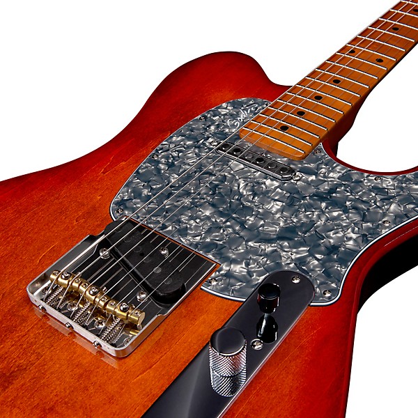 Godin Stadium Pro With Maple Neck Electric Guitar Sunset Burst