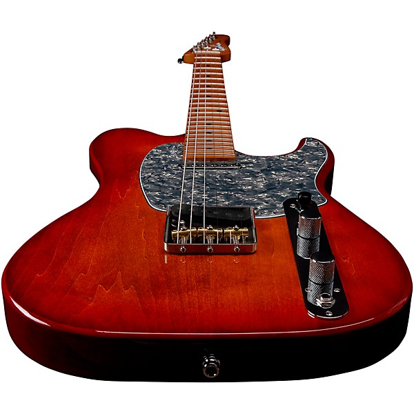 Godin Stadium Pro With Maple Neck Electric Guitar Sunset Burst