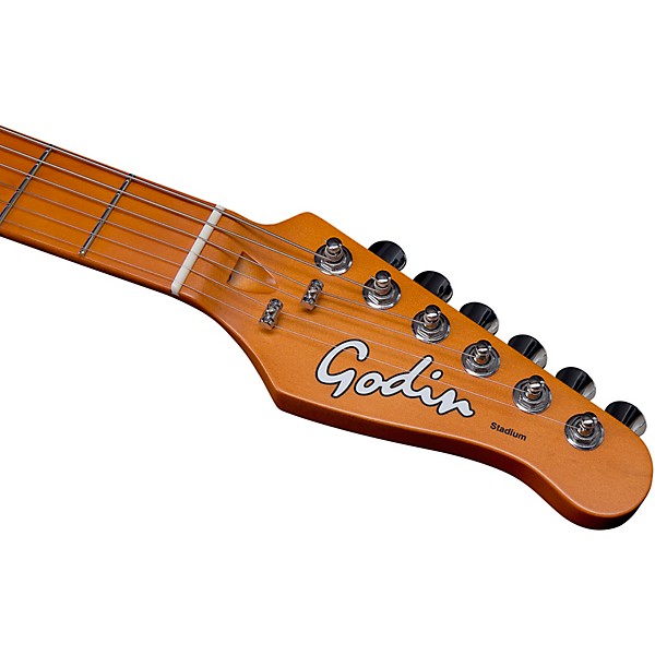 Godin Stadium Pro With Maple Neck Electric Guitar Sunset Burst