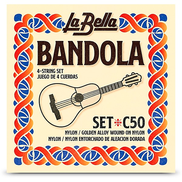 La Bella C50 Bandola 4-String Set