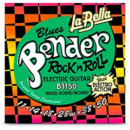 La Bella Bender Rock n Roll Electric Guitar Strings 11 - 50