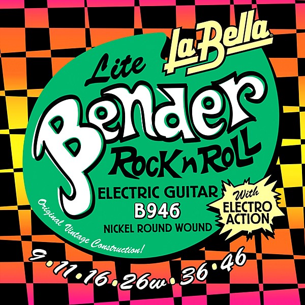 La Bella Bender Rock n Roll Electric Guitar Strings 09 - 46