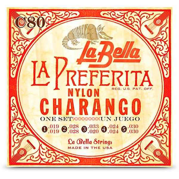 La Bella C80 La Preferita 10-String Charango