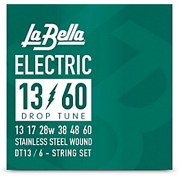 La Bella DT13 Drop Tune Stainless Steel 6-String Set 13 - 60
