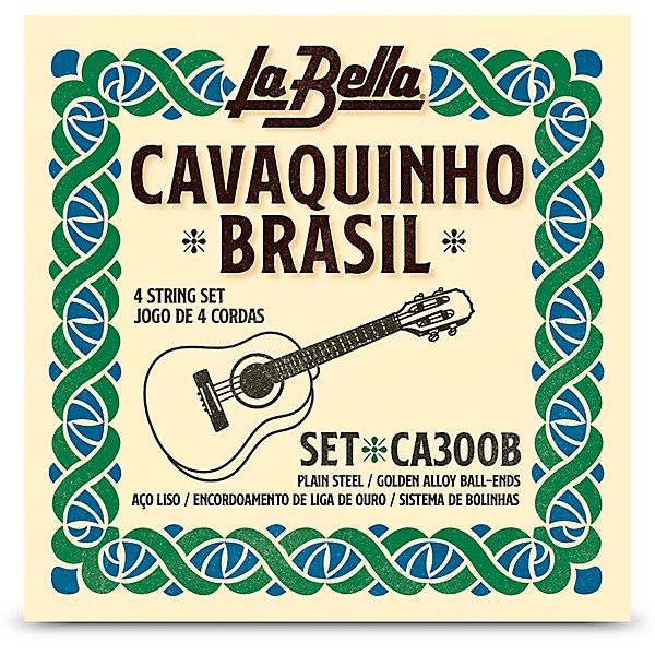 La Bella CA300-B Cavaquinho Brazil 4 String Set