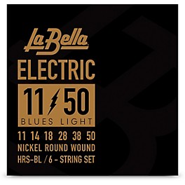 La Bella Blues Electric Guitar Strings Heavy (12 - 52) La Bella Blues Electric Guitar Strings Light (11 - 50)