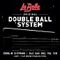 La Bella S500L-B Double Ball System Flat Wound 5 String Bass Strings Light (43 - 128) thumbnail