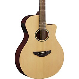 Yamaha APX600M Acoustic-Electric Guitar Smokey Black Yamaha APX600M Acoustic-Electric Guitar Natural