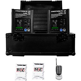 JMAZ Lighting Firestorm F3 2-Unit Pa... JMAZ Lighting Firestorm F3 2-Unit Package With 2 Packs of Granule and Road Case Black