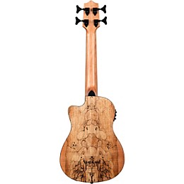 Kala Spalted Maple Acoustic-Electric U-Bass