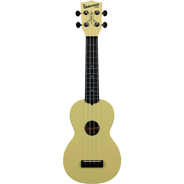 Kala KA-WMG-S Glow In The Dark Soprano Waterman Ukulele Starlight Yellow