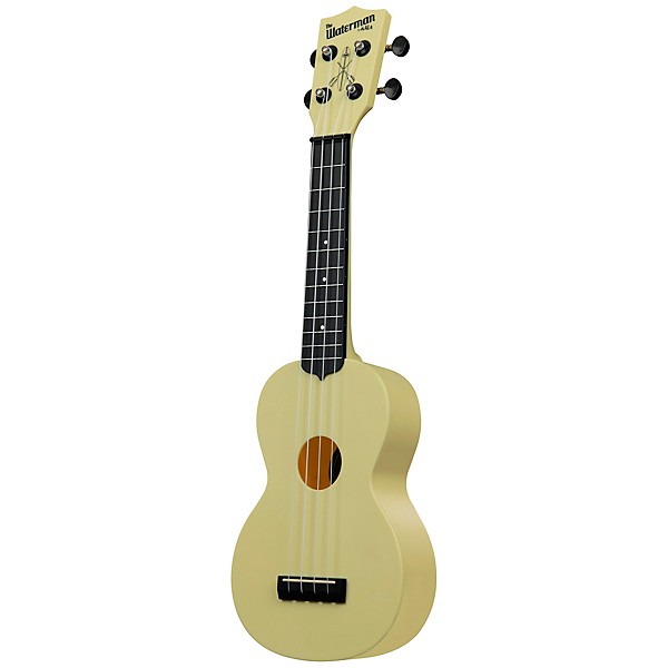 Kala KA-WMG-S Glow In The Dark Soprano Waterman Ukulele Starlight Yellow